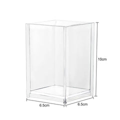 ELMAS Transparent Lipstick Acrylic Makeup Brush Storage Box - Al Masam Stationery LLC