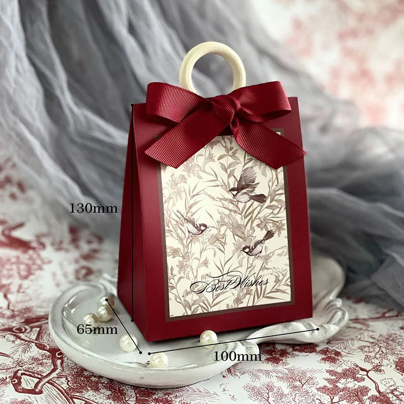 ELMAS Flowers Birds Forest Wedding Candy Box Favors - Al Masam Stationery LLC