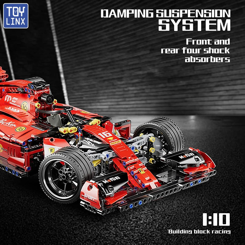 ELMAS ToylinX F1 RC Race Cars Building Sets Christmas Gift - Al Masam Stationery LLC