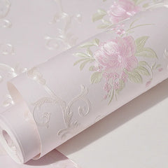 ELMAS Floral Wallpaper Self-Adhesive Warm Girl Room Decor - Al Masam Stationery LLC
