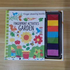 ELMAS Creative Fingerprinting & Stamping Art Book