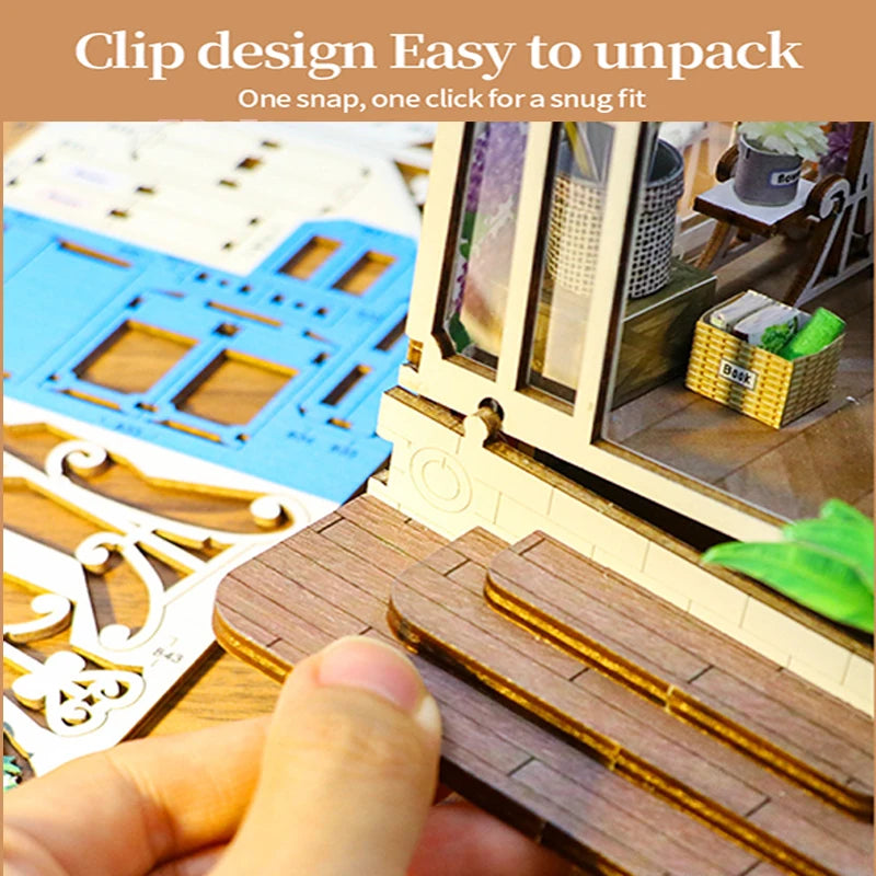 ELMAS Enchanted Garden House Bookshelf Insert Kit - Al Masam Stationery LLC