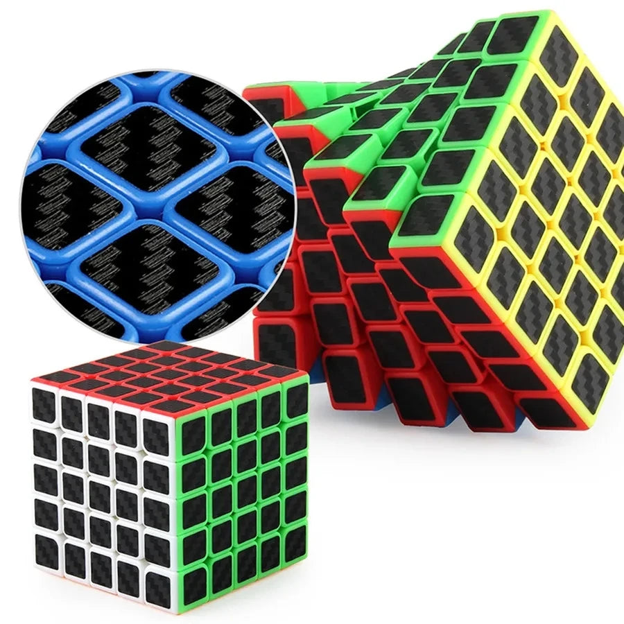 ELMAS Versatile Carbon Fiber Puzzle Cube Set for All Ages - Al Masam Stationery LLC