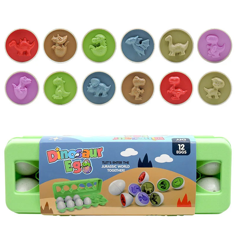 ELMAS Kids Shape Matching Smart Eggs Educational Toy - Al Masam Stationery LLC