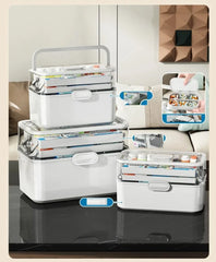 ELMAS Ultimate Portable Multi-Layer Storage Box - Al Masam Stationery LLC