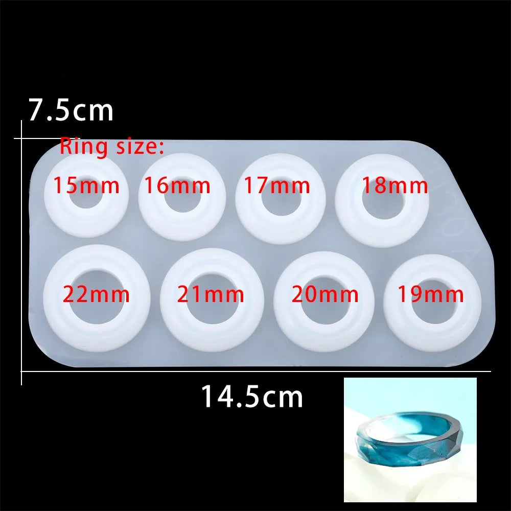 ELMAS DIY Cat Ear Epoxy Resin Ring Mold for Handmade Jewelry - Al Masam Stationery LLC
