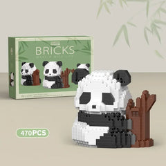 ELMAS Creative Panda Building Blocks for Kids' Fun