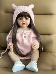 ELMAS 22" Realistic Reborn Silicone Baby Doll - Perfect Gift - Al Masam Stationery LLC