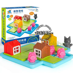 ELMAS Little Red Riding Hood IQ Training Puzzle Game - Al Masam Stationery LLC