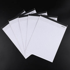 ELMAS 5Pcs Tearable A4 Memo Pad for Meetings & Notes