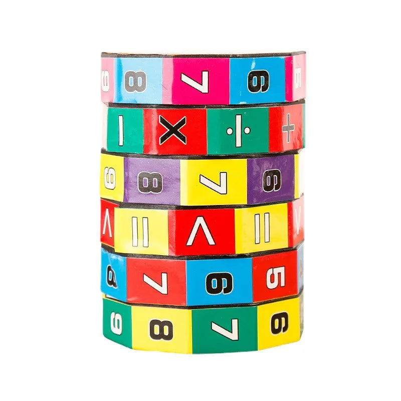 ELMAS: Montessori Magic Cylinder Fun Learning Puzzle - Al Masam Stationery LLC