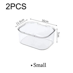 ELMAS Transparent Acrylic Cosmetics Storage Box Organizer - Al Masam Stationery LLC