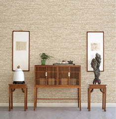 ELMAS Japanese Linen Solid Gray Wallpaper for Living Room - Al Masam Stationery LLC