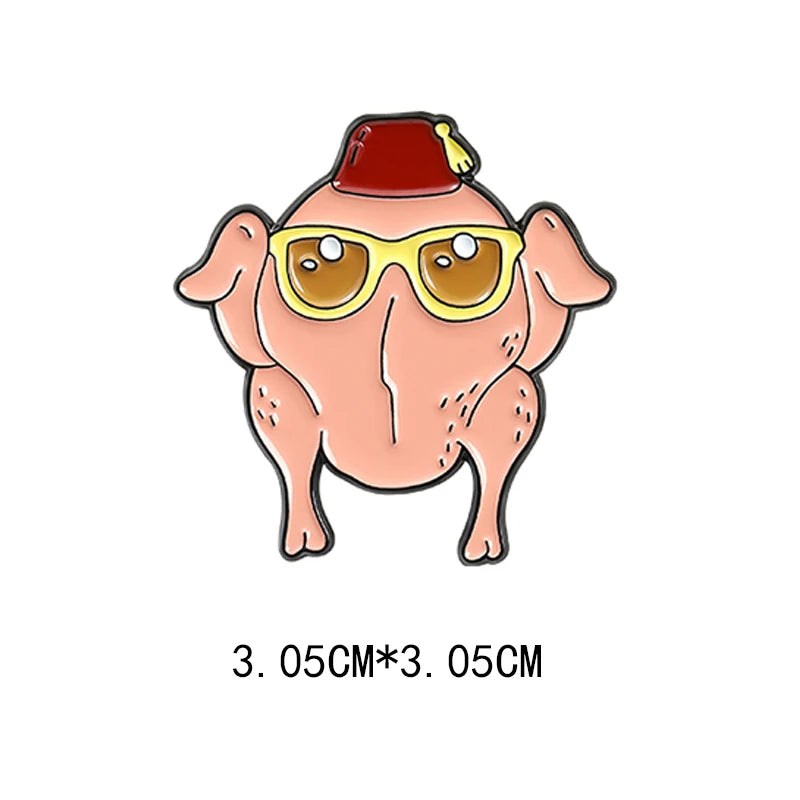 ELMAS Cartoon Collecting Funny TV Show Enamel Pins - Al Masam Stationery LLC