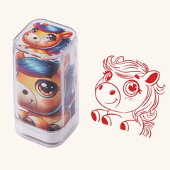 Dragon Monkey Zodiac Stamps Hand Account DIY Painting Cute Animals Seal Cartoon Stationery Animals Figure Stamps Boys and Girls