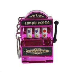 ELMAS Mini Casino Lucky Charm Keychain for Good Fortune