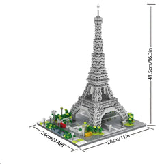 ELMAS Paris Eiffel Tower LED Mini Block Set