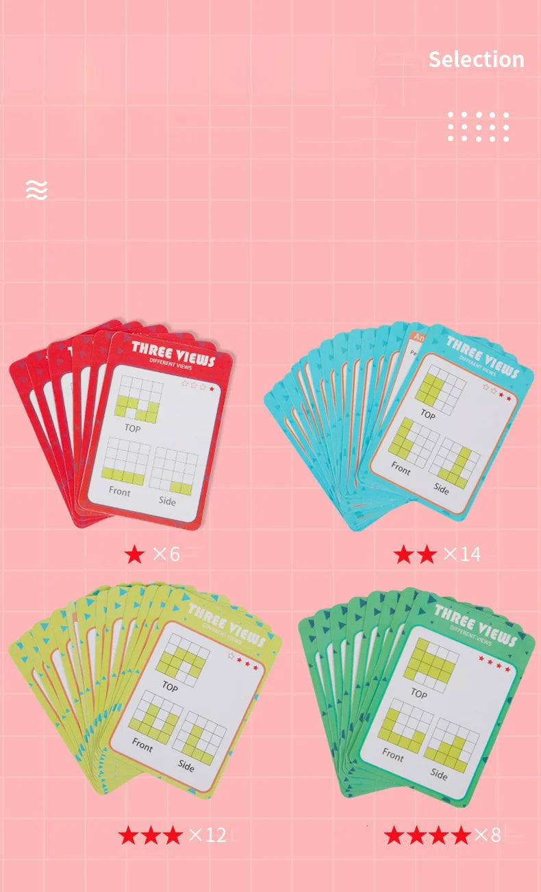 ELMAS: Montessori Block Puzzle Toy for Kids' Learning - Al Masam Stationery LLC