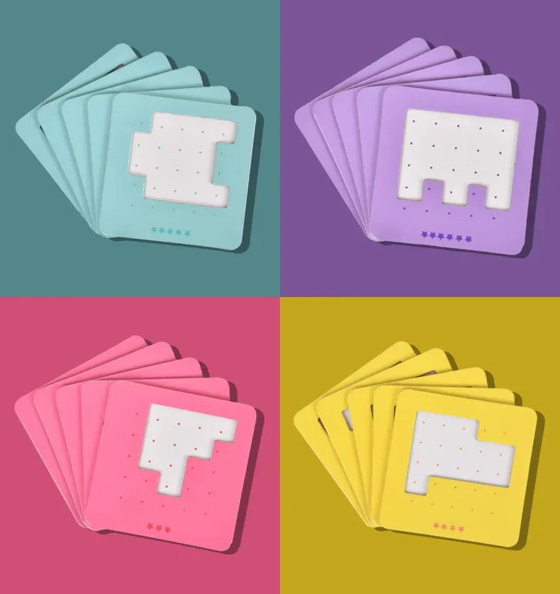 ELMAS Montessori Desktop Puzzle Toys for Kids Gift - Al Masam Stationery LLC