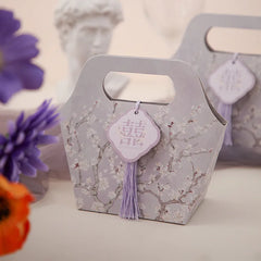 ELMAS Chinese Flower Style Wedding Candy Box Favors - Al Masam Stationery LLC
