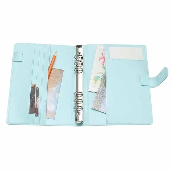 ELMAS New Vintage Refillable Notebook Leather Binder Supplies - Al Masam Stationery LLC