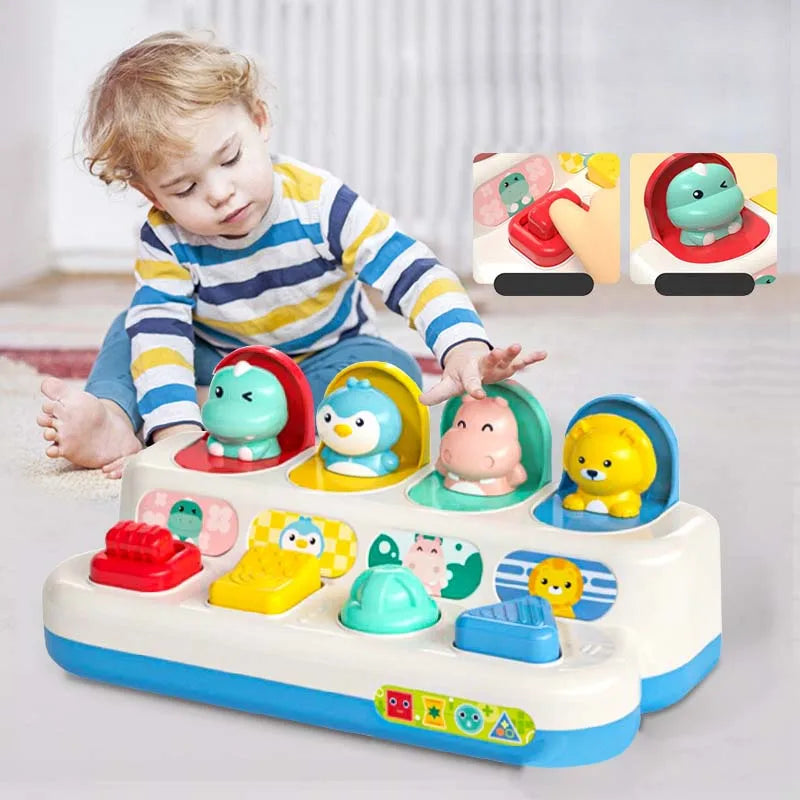 ELMAS Interactive Activity Pop Up Toy for Baby Learning - Al Masam Stationery LLC