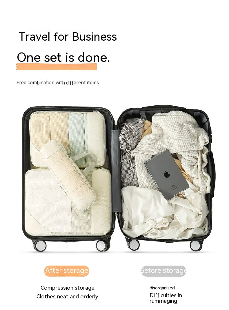 ELMAS Compression Packing Cubes for Travel Organizers - Al Masam Stationery LLC