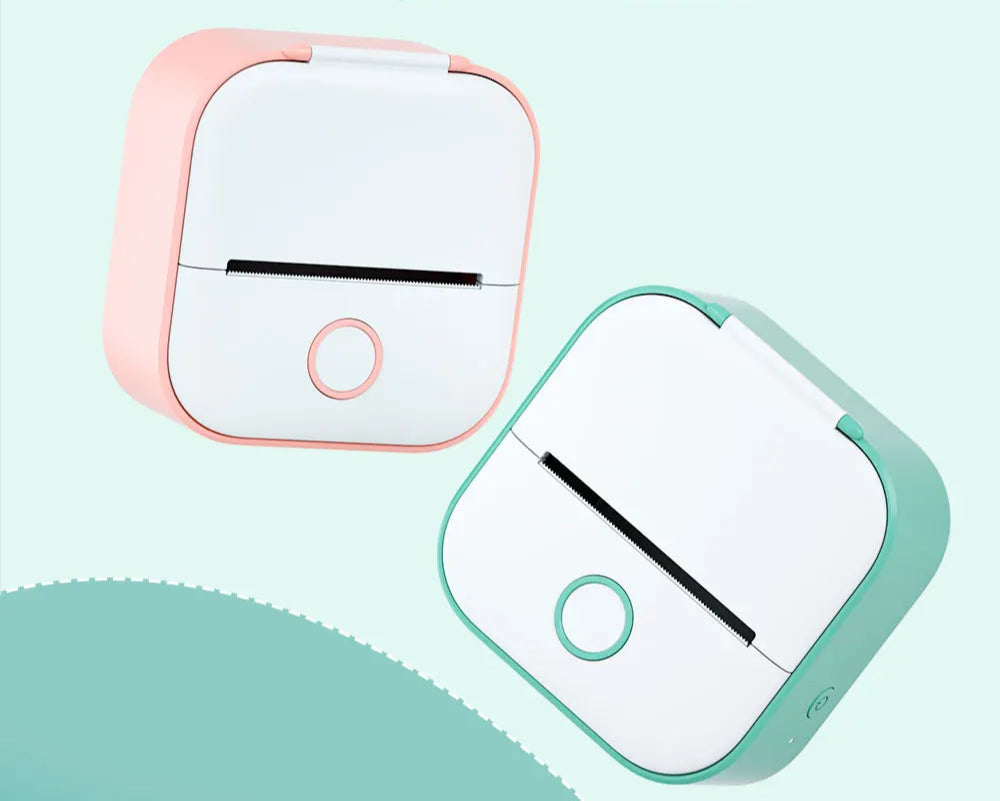 ELMAS Mini Pocket Thermal Printer for DIY Stickers & Journals - Al Masam Stationery LLC