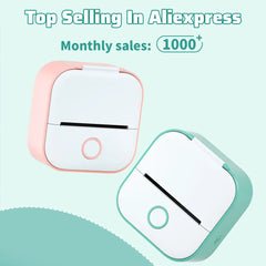 ELMAS Mini Pocket Thermal Printer for DIY Stickers & Journals