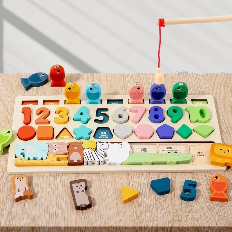 ELMAS: Montessori Educational Busy Board for Kids - Al Masam Stationery LLC