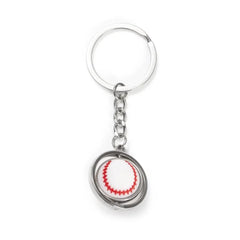 ELMAS Trendy Leather Football Keychain for Sports Lovers