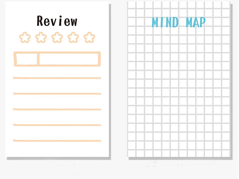ELMAS 50Sheets Planner Memo Pad for Study & Work - Al Masam Stationery LLC