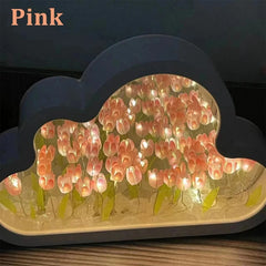 ELMAS Creative Clouds Tulip LED Night Light Table Lamp - Al Masam Stationery LLC