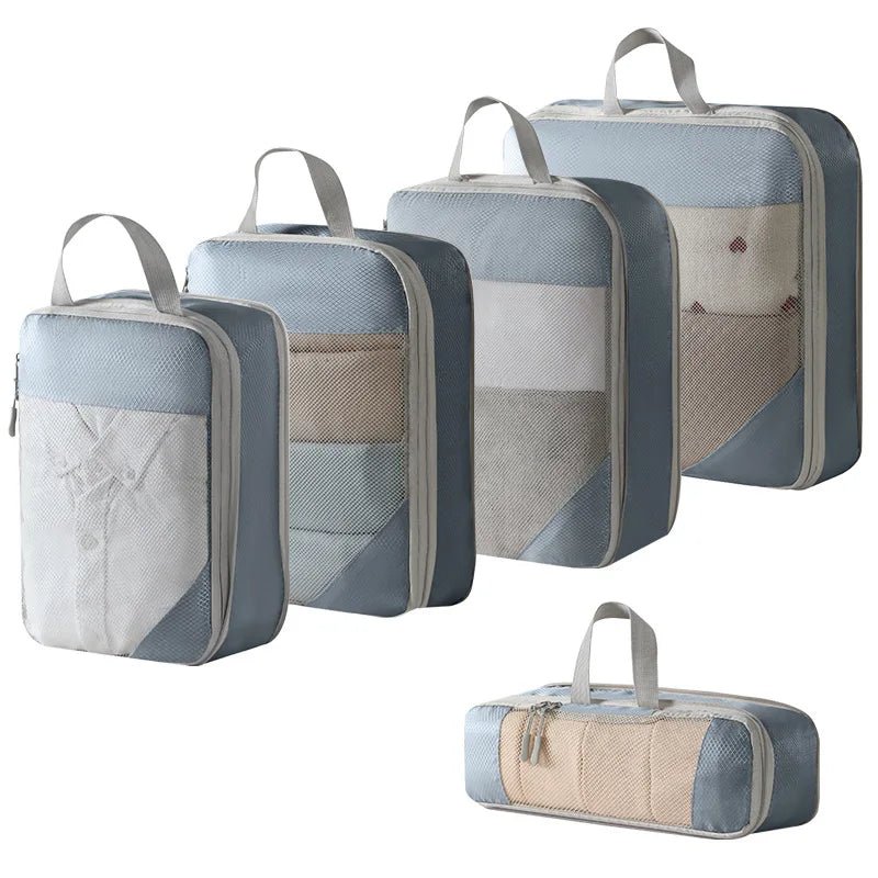 ELMAS Compression Packing Cubes for Travel Organizers - Al Masam Stationery LLC