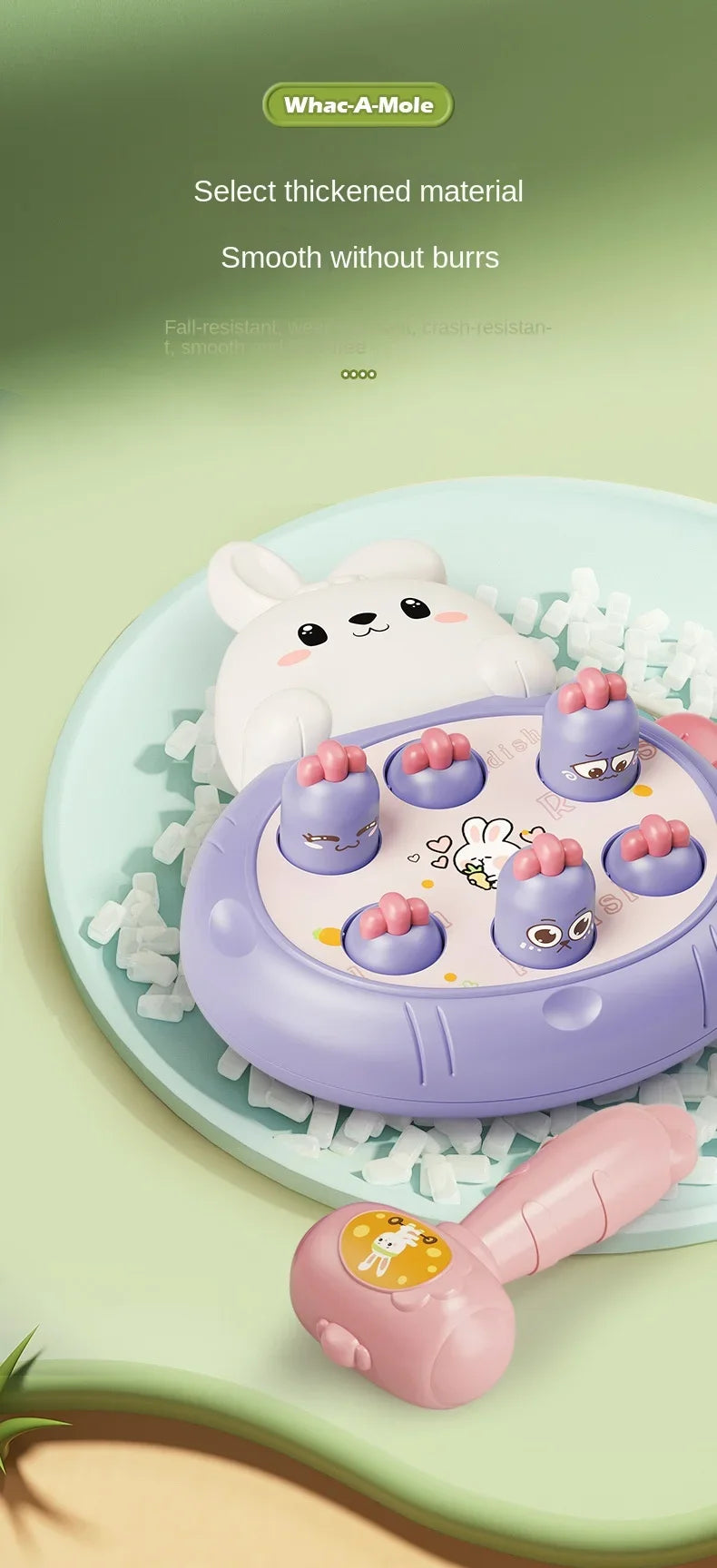 ELMAS Animal Theme Montessori Toddler Hammering Game - Al Masam Stationery LLC