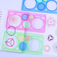 ELMAS Creative Spirograph Stencils for Kids