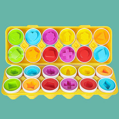 ELMAS Kids Shape Matching Smart Eggs Educational Toy