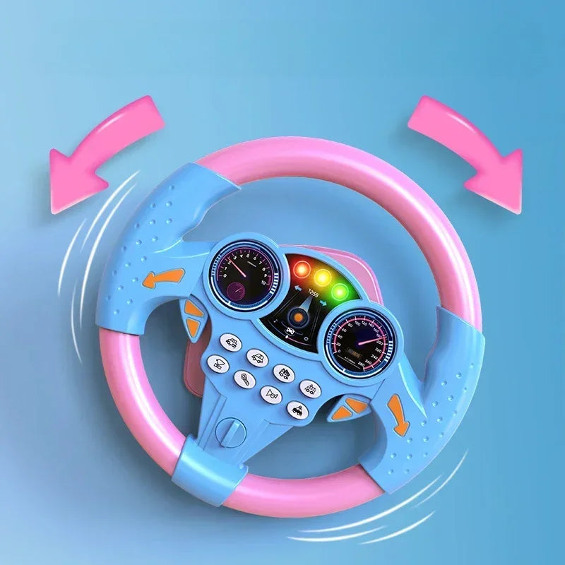 ELMAS Infant Shining Steering Wheel Toys for Kids - Al Masam Stationery LLC
