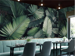 ELMAS Custom Nordic Leaf Wallpaper for Kids Room Decor - Al Masam Stationery LLC
