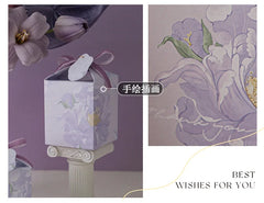 ELMAS Gift Boxes Wedding Favors Gardenia Flower Box