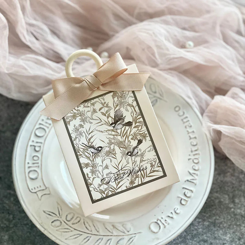 ELMAS Flowers Birds Forest Wedding Candy Box Favors - Al Masam Stationery LLC