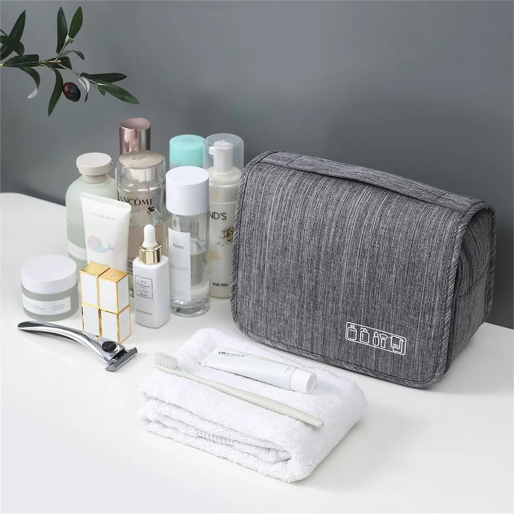 ELMAS Portable Toiletry Washbag with Hook Waterproof - Al Masam Stationery LLC