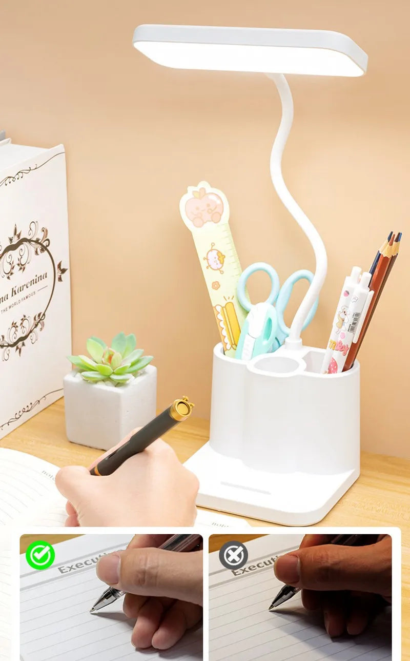 ELMAS LED Desk Lamp - Eye-Caring Night Light for Students - Al Masam Stationery LLC