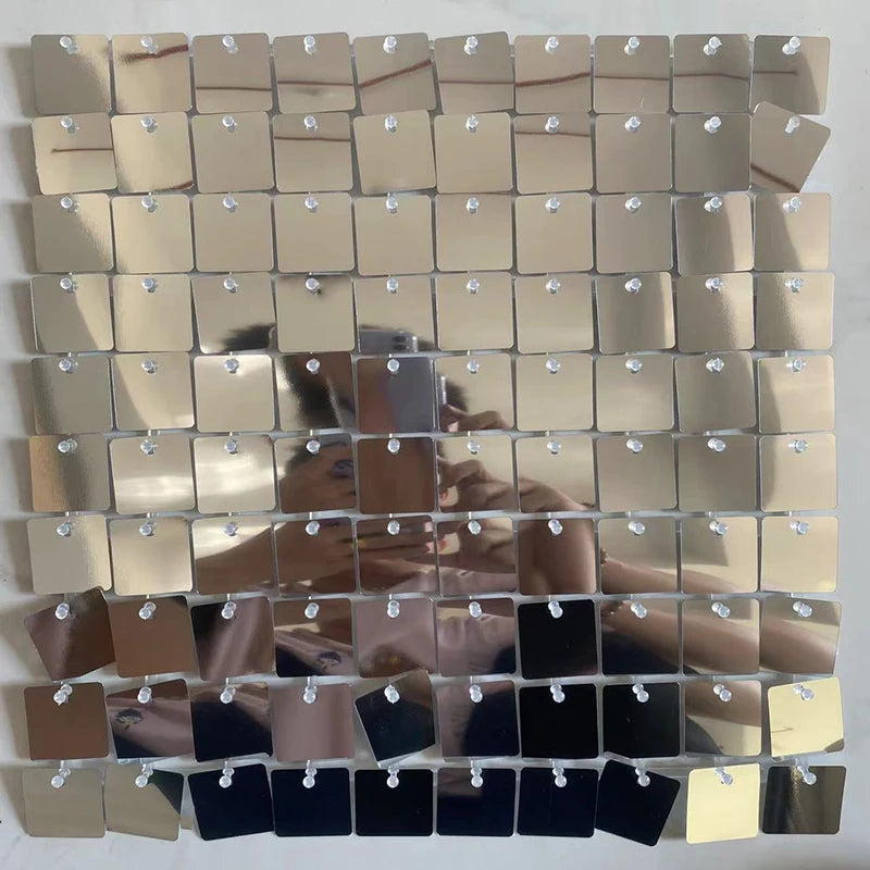 ELMAS Transparent Glitter Sequins Wall Panels for Parties - Al Masam Stationery LLC