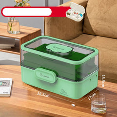 ELMAS Ultimate Portable Multi-Layer Storage Box - Al Masam Stationery LLC