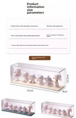 ELMAS Acrylic Storage Box Dustproof Cabinet for Home Goods