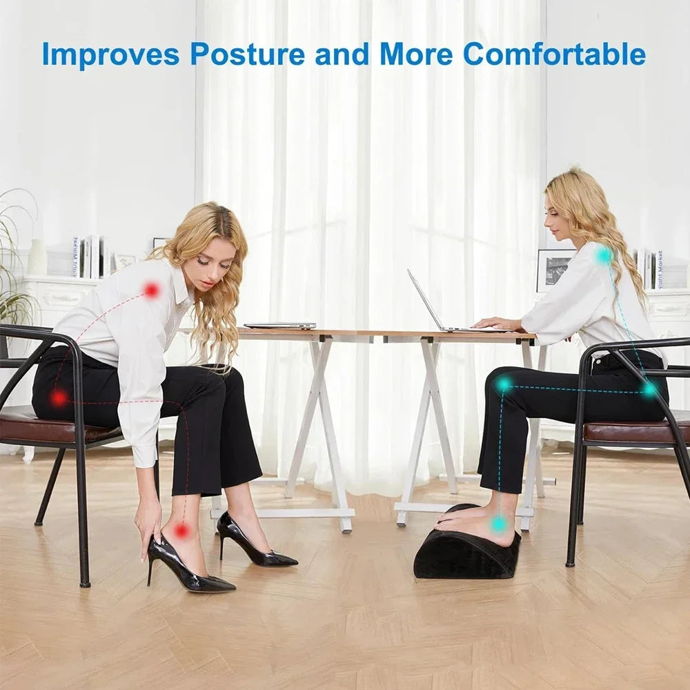 ELMAS Ergonomic Foot Rest for Ultimate Comfort & Support - Al Masam Stationery LLC