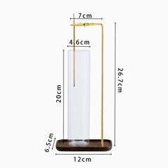 2 in 1 Incense Holder for Sticks Anti-Ash Flying Incense Burne with Removable Glass Ash Catcher and Incense Sticks Organizer