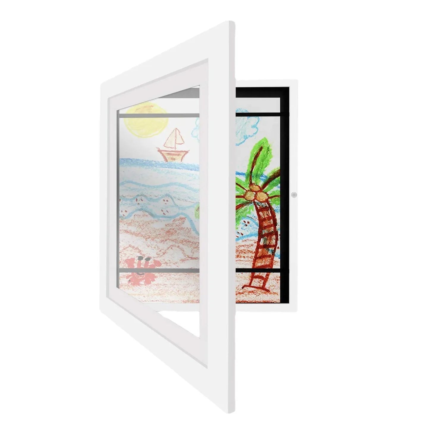 ELMAS Kids Art Frames Magnetic Front Open Changeable Display - Al Masam Stationery LLC