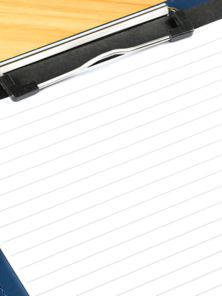 ELMAS Executive Black Leather Padfolio Organizer - Al Masam Stationery LLC